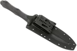 Rick Hinderer EK Dagger O1 Parkerized, Black Micarta Daga De Comando -Tienda De Cuchillos HRK EK O1 BM 07 rick hinderer knives scaled