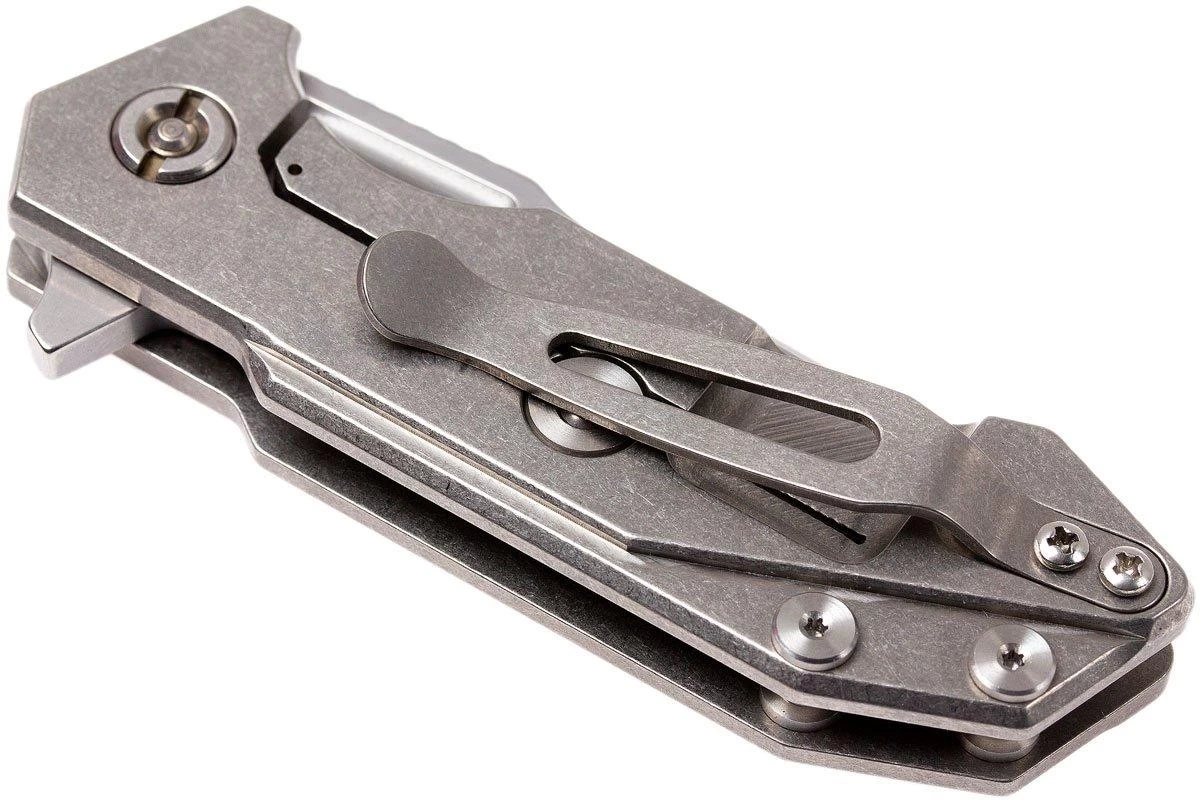 Rick Hinderer Half Track 2.75" Stonewashed Navaja 4 Rick Hinderer Half Track 2.75" Stonewashed Navaja - Imagen 4