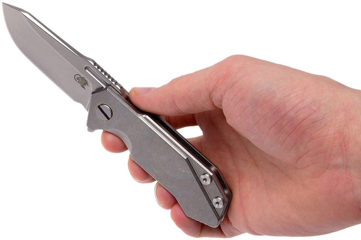 Rick Hinderer Half Track 2.75" Stonewashed Navaja 8 Rick Hinderer Half Track 2.75" Stonewashed Navaja - Imagen 8