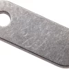 Rick Hinderer One Hole Filler Tab Titanium, Stonewashed
