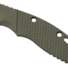Rick Hinderer XM-18 3,5” Cachas, Faux Bolster OD-green G10