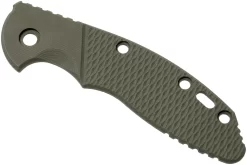 Rick Hinderer XM-18 3,5” Cachas, Faux Bolster OD-green G10