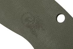 Rick Hinderer XM-18 3,5” Cachas, Faux Bolster OD-green G10 -Tienda De Cuchillos HRK SC XM1835 G10F O 03 rick hinderer knives scaled