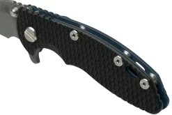 Rick Hinderer XM-18 3" Wharncliffe 20CV Acid Stonewash, Battle Blue, Black G10, Navaja 13 Rick Hinderer XM-18 3" Wharncliffe 20CV Acid Stonewash, Battle Blue, Black G10, Navaja -Tienda De Cuchillos HRK XM18 3 WCBBB 07 hinderer scaled