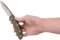 Rick Hinderer XM18 3,5” Non-Flipper Spearpoint, OD Green G10, 20CV, Navaja 15 Rick Hinderer XM18 3,5” Non-Flipper Spearpoint, OD Green G10, 20CV, Navaja -Tienda De Cuchillos HRK XM18 35 SPSW OD 08 rick hinderer knives scaled