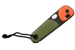 The James Brand The Redstone, OD Green + Orange PP, Negro, Serrated, KN118197-01, Navaja -Tienda De Cuchillos JAKN118197 01 06 jamesbrand scaled