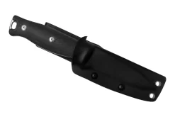 J.E. Made BushCraft ScandiGrind, Black Micarta Cuchillo Bushcraft -Tienda De Cuchillos JM BU SG SW 07 jemade scaled