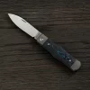 Jack Wolf Vampire Jack VAMPI-01-CCPB CamoCarbon Pacific Blue Navaja Slipjoint