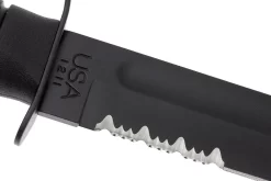 KA-BAR USMC 1214 Parcialmente Dentado, Kraton, Funda Kydex -Tienda De Cuchillos KA1214 03 ka bar ka1214 03