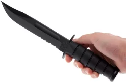 KA-BAR USMC 1214 Parcialmente Dentado, Kraton, Funda Kydex -Tienda De Cuchillos KA1214 05 ka bar ka1214 05