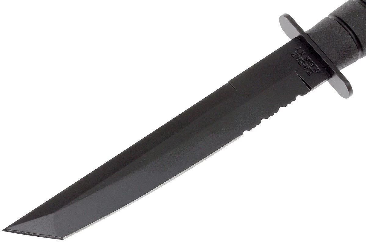 KA-BAR Tanto 1245 Cuchillo De Supervivencia, Parcialmente Dentado, Funda Kydex 2 KA-BAR Tanto 1245 Cuchillo De Supervivencia, Parcialmente Dentado, Funda Kydex - Imagen 2