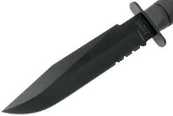 KA-BAR Fighter 1271 Cuchillo Fijo, Parcialmente Dentado, Funda De Kydex -Tienda De Cuchillos KA1271 03 ka bar scaled