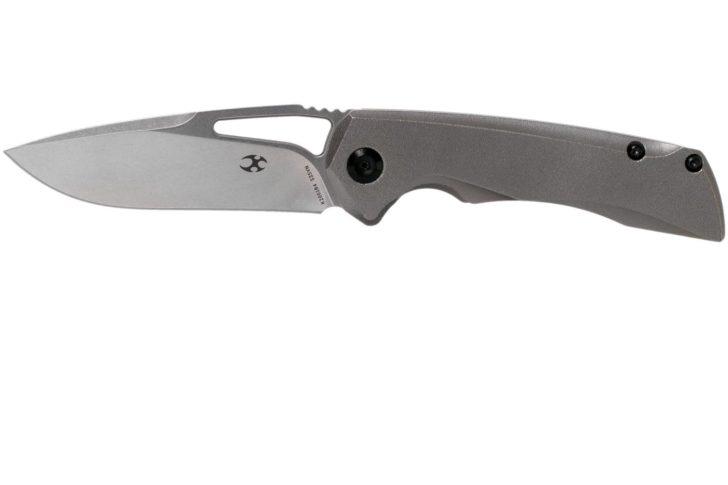 Kansept Mini Kryo K2001B4 Orange Peel Titanium Navaja, Kim Ning Design 1 Kansept Mini Kryo K2001B4 Orange Peel Titanium Navaja, Kim Ning Design