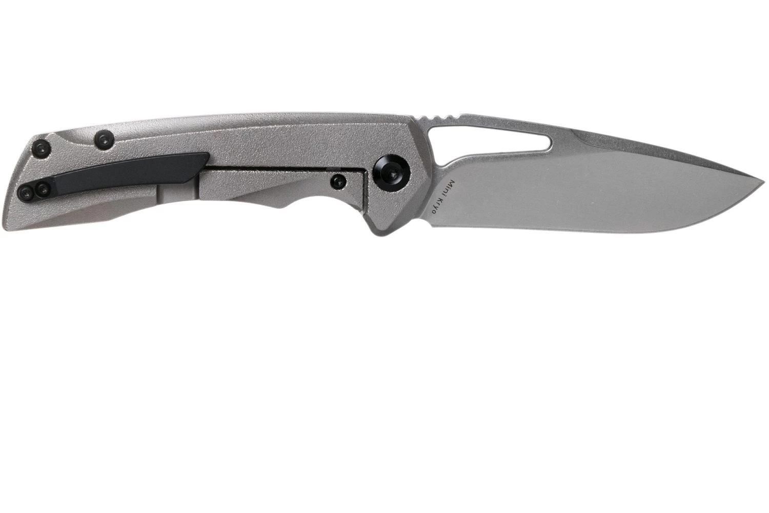 Kansept Mini Kryo K2001B4 Orange Peel Titanium Navaja, Kim Ning Design 2 Kansept Mini Kryo K2001B4 Orange Peel Titanium Navaja, Kim Ning Design - Imagen 2