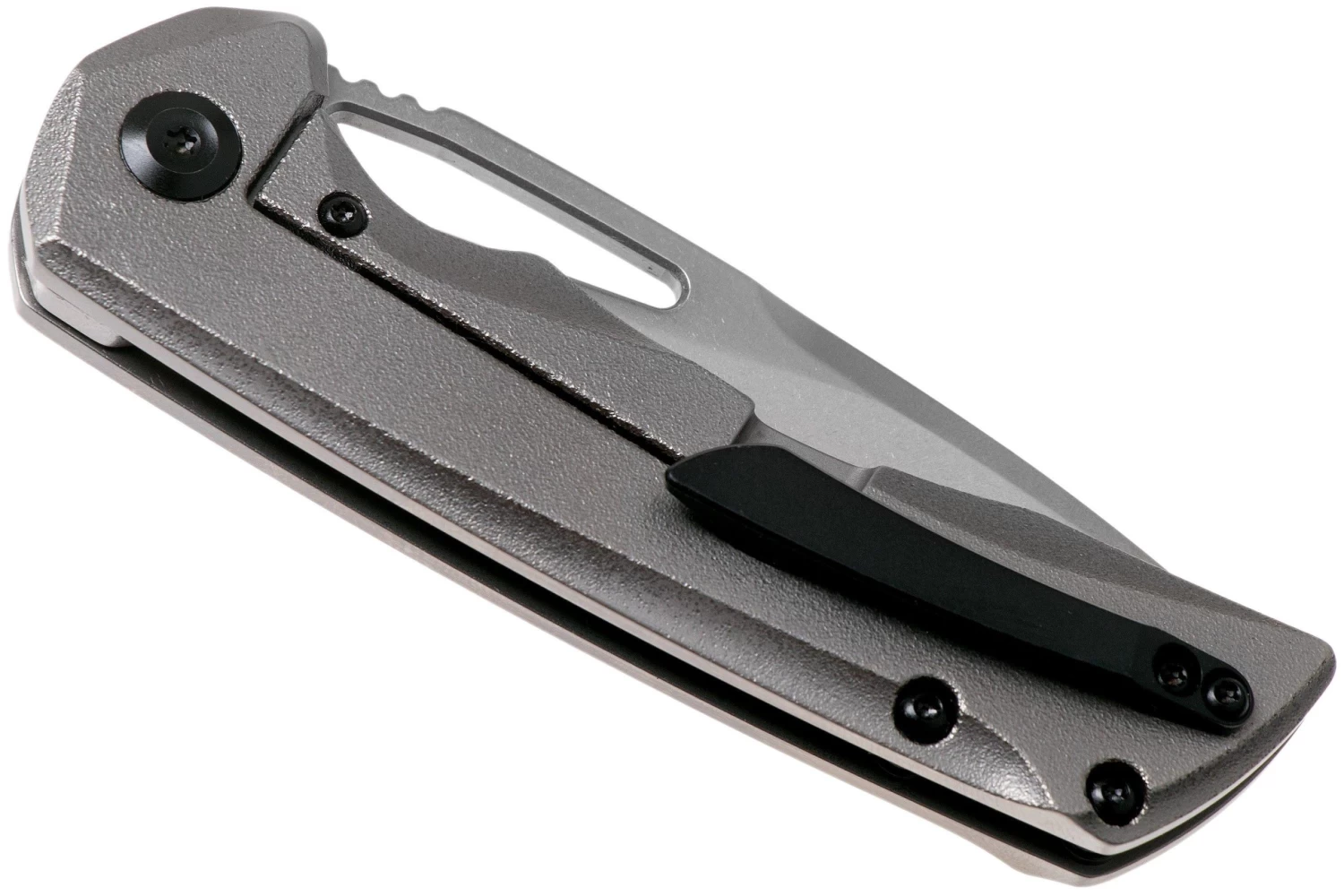 Kansept Mini Kryo K2001B4 Orange Peel Titanium Navaja, Kim Ning Design 4 Kansept Mini Kryo K2001B4 Orange Peel Titanium Navaja, Kim Ning Design - Imagen 4