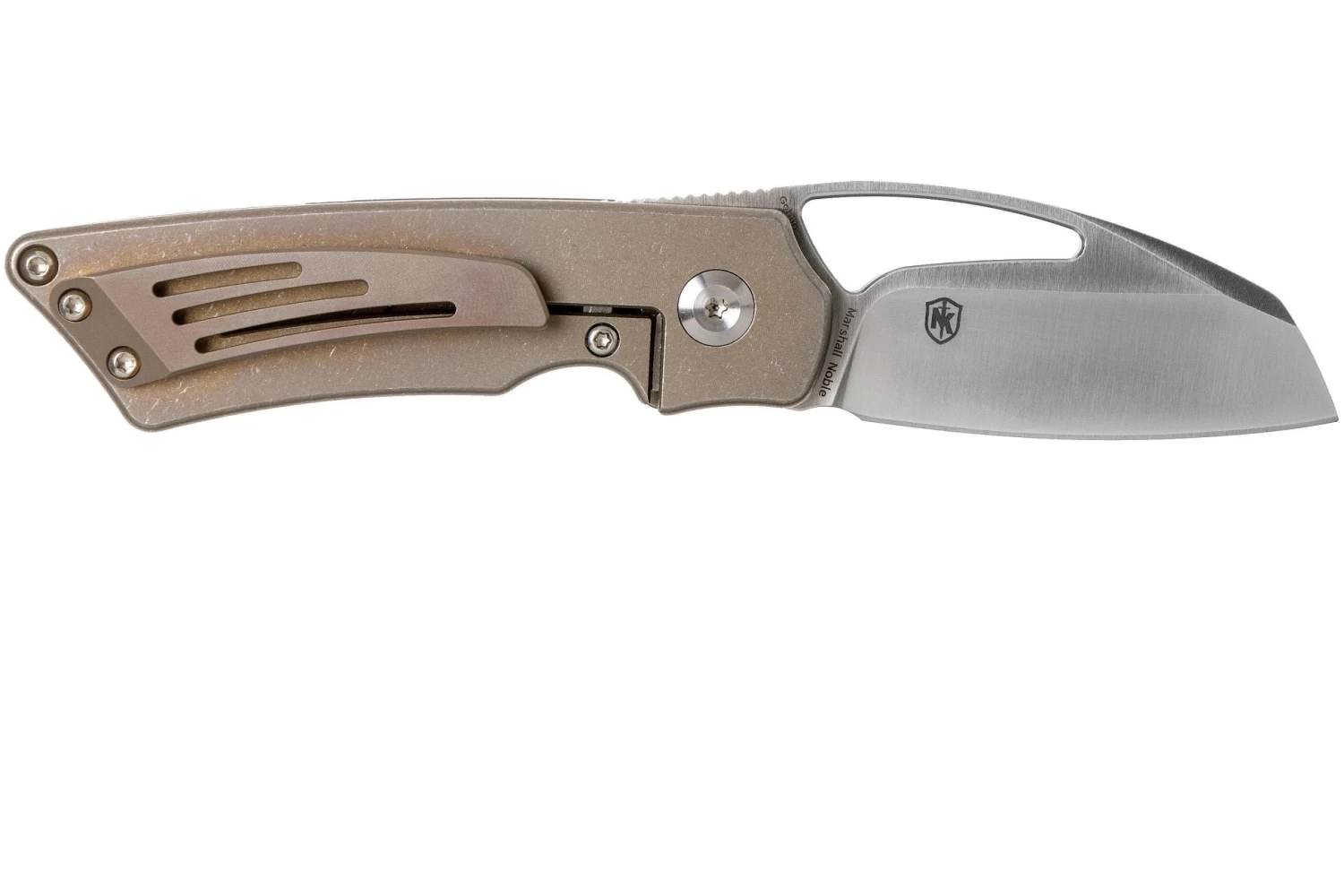 Kansept Goblin K2016A5 Titanium Grooves Navaja, Diseño Marshall Noble 2 Kansept Goblin K2016A5 Titanium Grooves Navaja, Diseño Marshall Noble - Imagen 2