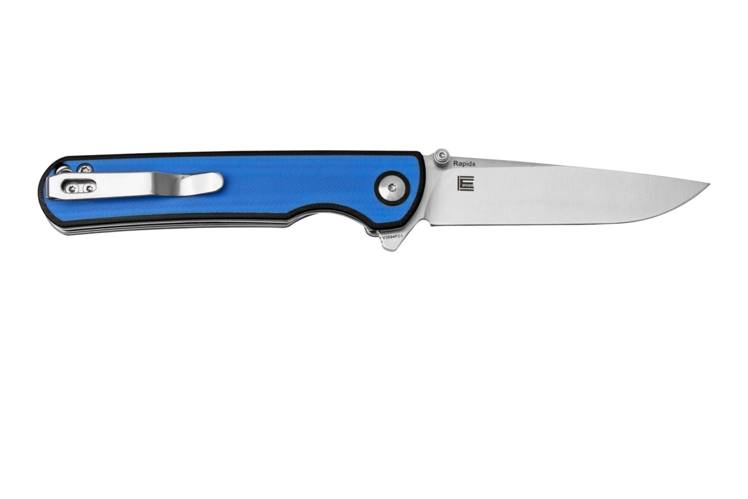 Kizer Vanguard Rapids V3594FC1 Black And Blue G10, Navaja 2 Kizer Vanguard Rapids V3594FC1 Black And Blue G10, Navaja - Imagen 2