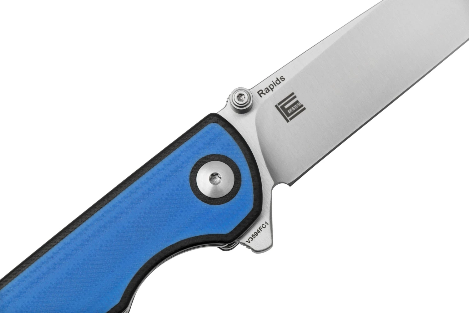 Kizer Vanguard Rapids V3594FC1 Black And Blue G10, Navaja 5 Kizer Vanguard Rapids V3594FC1 Black And Blue G10, Navaja - Imagen 5