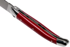 Forge Laguiole 1211INTCROUB 11cm, Rojo Micarta, Navaja Laguiole -Tienda De Cuchillos LA1211INTCROUB 05 forge de laguiole scaled