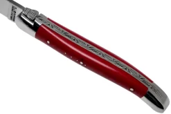Forge Laguiole 1211INTCROUB 11cm, Rojo Micarta, Navaja Laguiole -Tienda De Cuchillos LA1211INTCROUB 07 forge de laguiole scaled