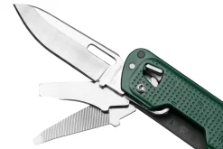 Leatherman Free T4 Evergreen, FREE-T4-EG Multiherramienta -Tienda De Cuchillos LEFREE T4 EG 04 leatherman scaled