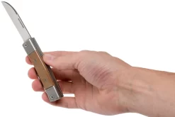 LionSteel BestMan BM13 CVN Natural Canvas Micarta Navaja Slipjoint -Tienda De Cuchillos LI BM13 CVN 06 lionsteel scaled