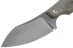 LionSteel H1 Skinner CVG Green Canvas Micarta Cuchillo Fijo, Tommaso Rumici Design -Tienda De Cuchillos LI H1 CVG 03 lionsteel scaled