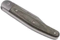 LionSteel Jack 2 Green Canvas Micarta JK2 CVG Navaja -Tienda De Cuchillos LI JK2 CVG 04 lionsteel scaled