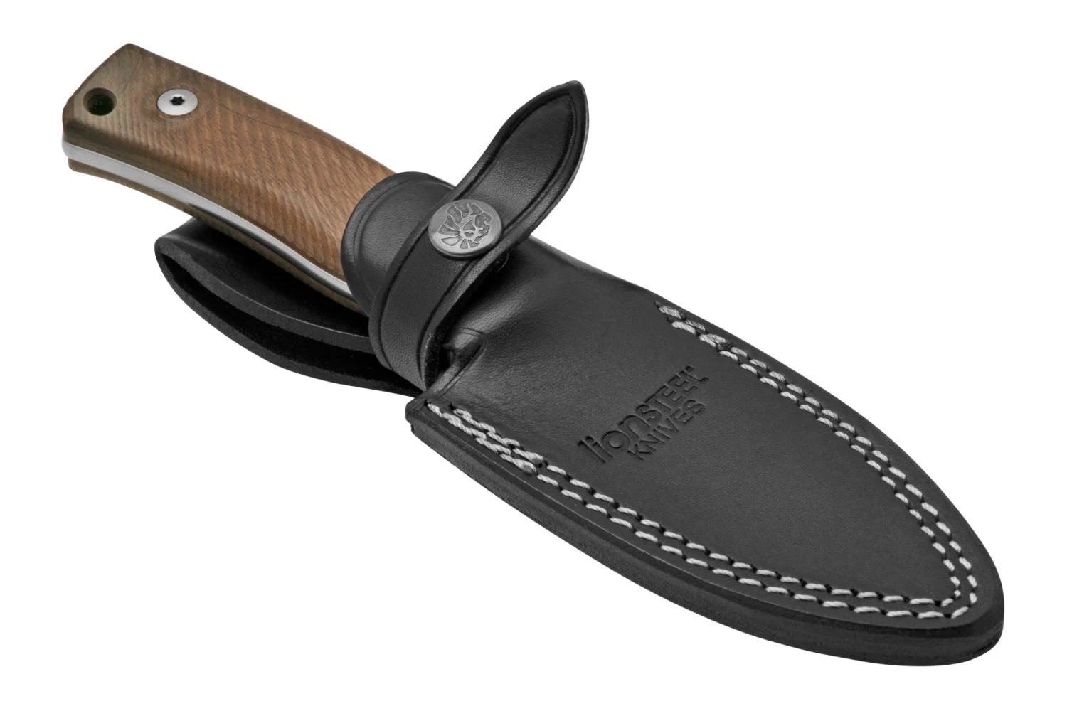 Lionsteel M4 Walnut MagnaCut M4-MC-WN, Knivesandtools Exclusive, Cuchillo Fijo 6 Lionsteel M4 Walnut MagnaCut M4-MC-WN, Knivesandtools Exclusive, Cuchillo Fijo - Imagen 6