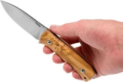 LionSteel M4-UL M390, Olivewood Handle -Tienda De Cuchillos LI M4 UL 06 lionsteel li m4 ul 06