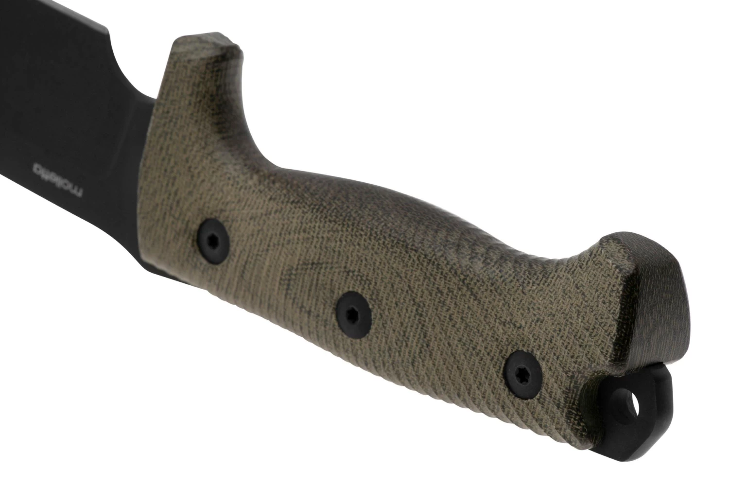 LionSteel M7B CVG Black, Green Canvas Micarta Cuchillo Fijo, Molletta Design 4 LionSteel M7B CVG Black, Green Canvas Micarta Cuchillo Fijo, Molletta Design - Imagen 4