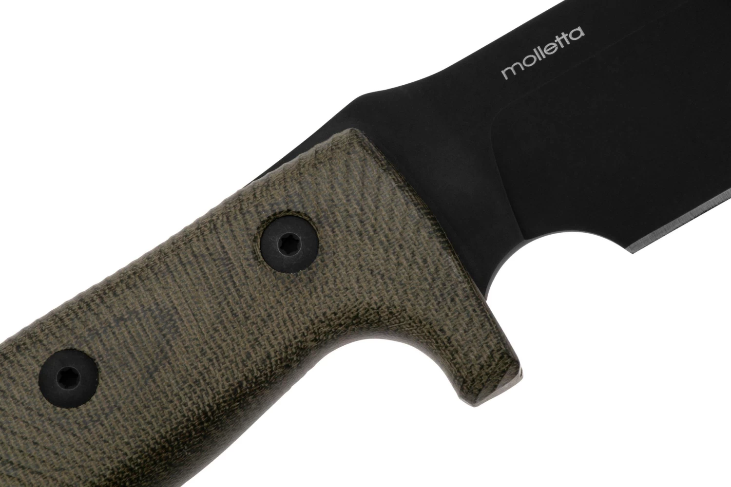 LionSteel M7B CVG Black, Green Canvas Micarta Cuchillo Fijo, Molletta Design 5 LionSteel M7B CVG Black, Green Canvas Micarta Cuchillo Fijo, Molletta Design - Imagen 5