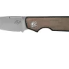 Liong Mah Traveller Sheepfoot Green Canvas Micarta Navaja