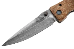 Mcusta MC-0182D Sengoku Toyotomi Hideyoshi, Yellow Pakkawood, Cuchillo De Caballero -Tienda De Cuchillos MC 0182D 03 mcusta scaled