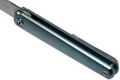 MKM Flame Drop FL01-TBSW Blue Titanium Navaja, Michael Zieba Design -Tienda De Cuchillos MMK FL01 TBSW 07 mkm knives scaled