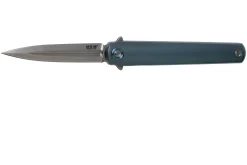 MKM Flame Dagger FL02-TBSW Blue Titanium Navaja, Michael Zieba Design