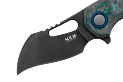 MKM Isonzo FX03-1CAD Hawkbill Dark Stonewashed, Arctic Storm Carbon Fibre Navaja, Diseño De Jesper Voxnaes -Tienda De Cuchillos MMK FX03 1CAD 03 mkm scaled
