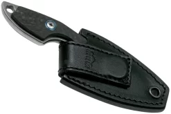 MKM Mikro 2 Wharncliffe, Stonewashed Carbon Fibre Cuchillo De Cuello, Jesper Voxnaes Design -Tienda De Cuchillos MMK MR02 CF 05 mkm knives scaled