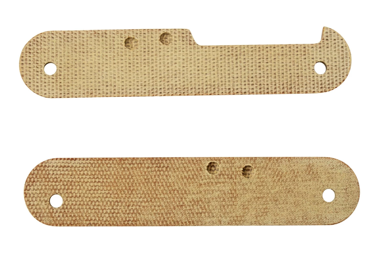 MKM Malga 6 Natural Canvas Micarta Cachas 2 MKM Malga 6 Natural Canvas Micarta Cachas - Imagen 2