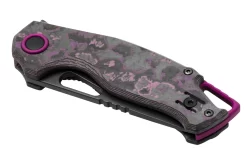 MKM Vincent VCV-CPD Black PVD VANAX, Purple Haze Carbon Fibre, Purple Aluminum Navaja, Diseño De Jesper Voxnaes -Tienda De Cuchillos MMK VCV CPD 06 mkm scaled