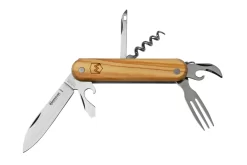 Mercury Multi-Tool Knife 913-6LC Olive Wood, 6 Funciones, Navaja
