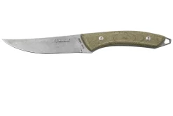 Mercury Trek 925-25CVC, Green Canvas Micarta, Cuchillo De Caza