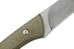 Mercury Trek 925-25CVC, Green Canvas Micarta, Cuchillo De Caza -Tienda De Cuchillos MY925 25CVC 05 mercury scaled