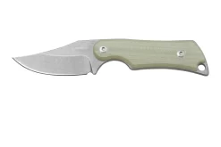 Mercury Kali N690 Stonewashed Clip Point, Natural G10, Cuchillo Fijo