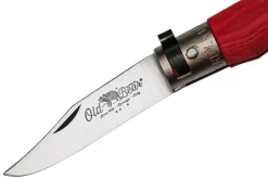 Old Bear Classical Red XS, 9307-15-MRK Navaja 9 Old Bear Classical Red XS, 9307-15-MRK Navaja -Tienda De Cuchillos OB9307 15 MRK 03 oldbear scaled