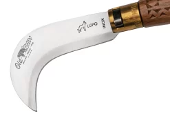 Old Bear Pruning Carved Walnut S, 9747-17-LNI Cuchillo De Jardinero -Tienda De Cuchillos OB9747 17 LNI 03 oldbear scaled