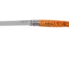Opinel Navaja No. 12 Slim Line, Acero Inoxidable, Madera De Olivo