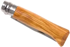 Opinel Navaja No. 8 Luxury Range, Acero Inoxidable, Madera De Olivo -Tienda De Cuchillos OP002023 04 opinel op002023 04