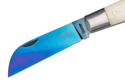 Otter Anchor Knife 173 KN M.L Large Blue Carbon, Bone, Brass Anchor, Navaja -Tienda De Cuchillos OR173KNML 03 otter scaled