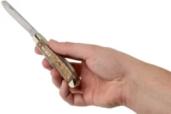 Old Timer Gunstock Trapper 94OTWDesert Ironwood, Navaja Slipjoint 9 Old Timer Gunstock Trapper 94OTWDesert Ironwood, Navaja Slipjoint -Tienda De Cuchillos OT94OTW 05 schrade old timer scaled